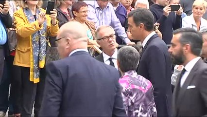 Sánchez y Torra acuden al funeral de Montserrat Caballé en Barcelona