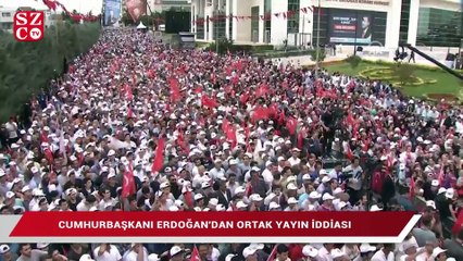 Erdoğan: Programdan önce soruları kalkıp CHP’nin adayına veriyorsun