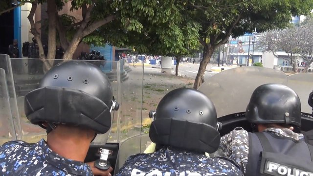 Enfrentamientos y protestas en Venezuela