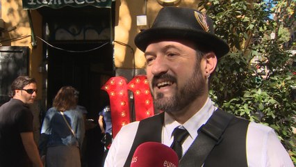 Álex O'Dogherty: "Actuando en la calle me siento como pez en el agua"