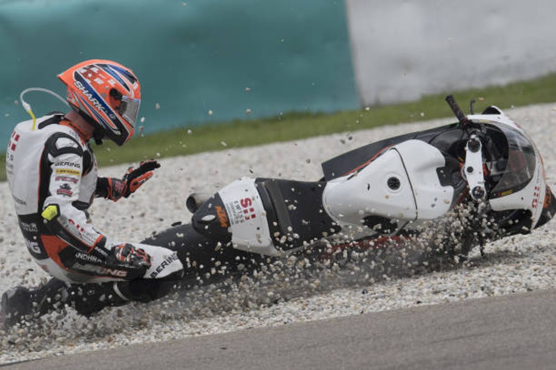 Les plus gros cas de blessures en Moto GP