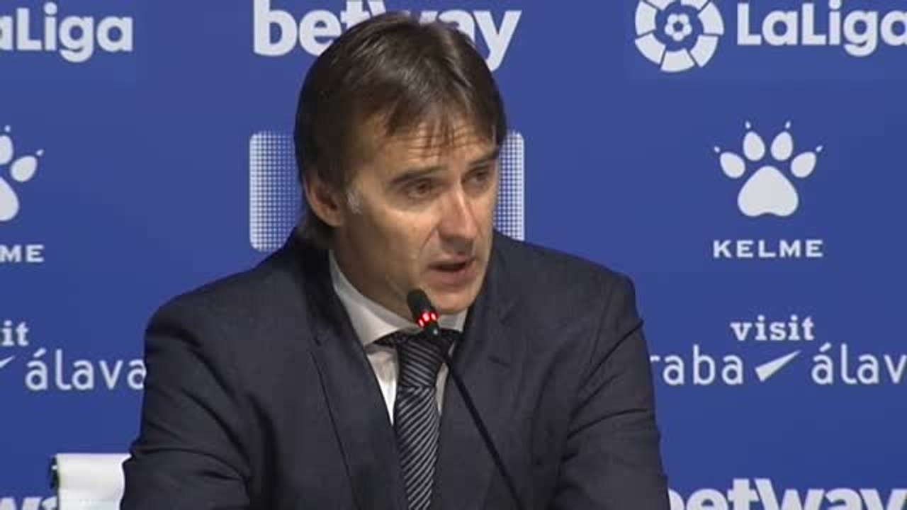 Lopetegui: "Es un momento duro y el responsable es el entrenador"