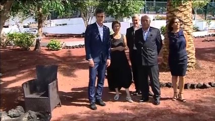 Pedro Sánchez participa en un homenaje a José Saramago en Lanzarote