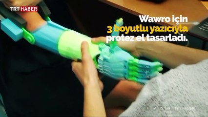Protez kol sayesinde araba tamiri hayaline kavuştu