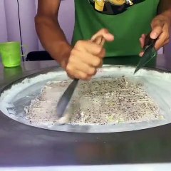 Ice Cream Rolls  Freshly Made in Thailand  credit: BLiTz5