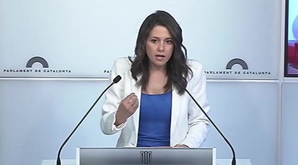 Arrimadas ve intolerable la desconvocatoria del pleno