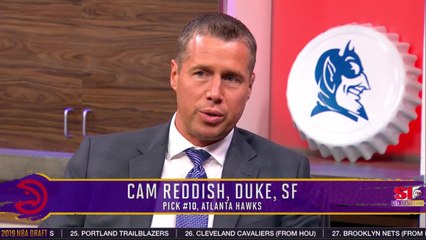 The Atlanta Hawks Take Cam Reddish At The Tenth Pick