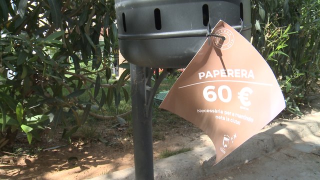 Paterna (Valencia) pone precio a su mobiliario urbano para concienciar a los vecinos