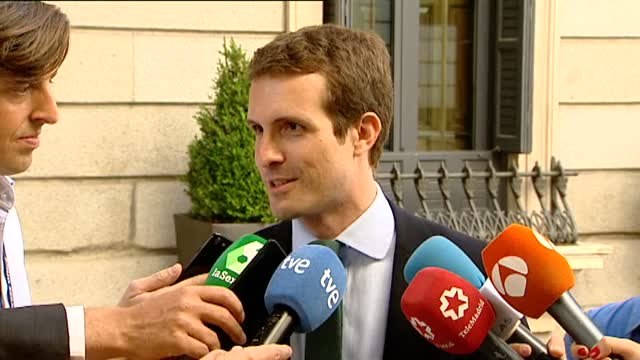 Casado: Nosotros no hemos hecho ningún vídeo, tampoco vamos a decir que ningún compañero lo haya hecho contra nosotros