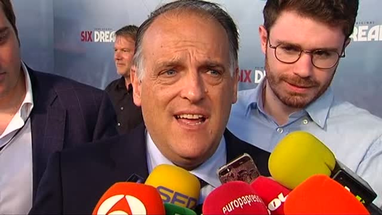 Tebas, sobre Cristiano Ronaldo: "Ganará más dinero que aquí. La salida a Italia le favorece fiscalmente"
