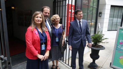 Carmena acude a acto en Instituo Cervantes de Nueva York