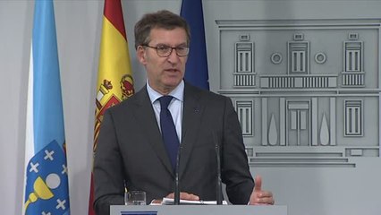Feijóo pide a Sánchez no usar la financiación "como moneda de cambio para acallar problemas identitarios"