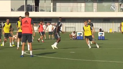 Segundo día de entrenamiento para el Madrid de Lopetegui