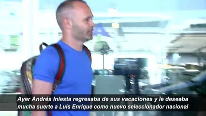 Andrés Iniesta pone rumbo definitivo a Japón
