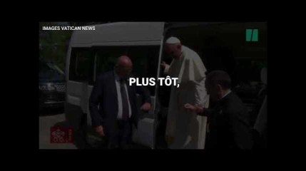 Video herunterladen: Le Pape François fait un malaise pendant la messe à Genève