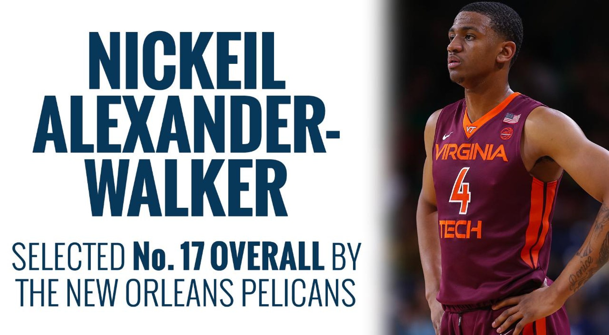 Nickeil Alexander-Walker goes to New Orleans Pelicans at No. 17
