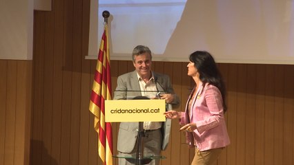Lectura carta de Jordi Sànchez presentación Crida Nacional