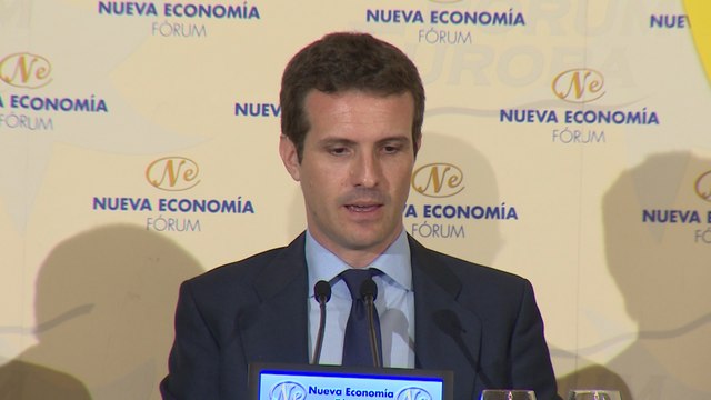 Casado: Sáenz de Santamaría tiene todo mi respeto