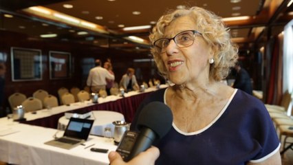 Carmena propone en Nueva York la creación de un Erasmus latinoamericano