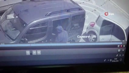 Sivas’ta yakalanan hırsızların soygun anı kamerada