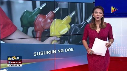 Presyo ng langis, sisimulan nang suriin ng DOE