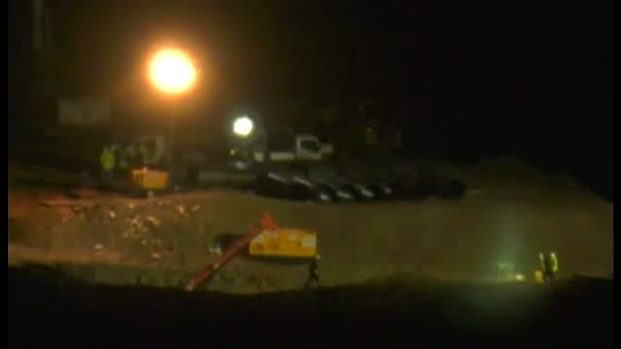 La galería vertical, 55 horas de trabajo incesante para llegar a Julen