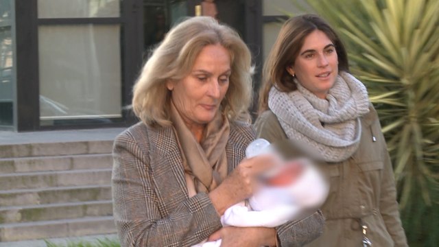 Lourdes Montes acude a una visita rutinaria al hospital con su bebé