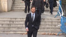 Xabi Alonso sale de la Audiencia Provincial de Madrid