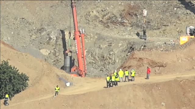 Nuevas complicaciones en el rescate de Julen, habrá que volver a perforar el pozo de acceso al niño con un diámetro mayor
