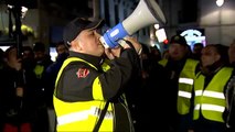 Los taxistas amenazan con bloquear la frontera con Francia