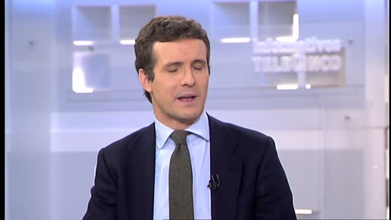 Casado: "Que diga el PSOE que pacta con Torra que el PP habla con VOX es una broma"