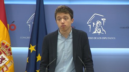 Errejón deja su escaño en el Congreso