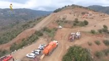 La vertiginosa transformación del Cerro de la Corona para llegar hasta Julen