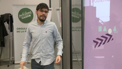 Lander Martínez, secretario general de Podemos Euskadi