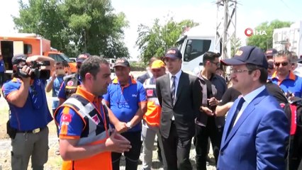 Tatbikat gerçeğini aratmadı