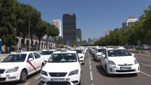 Arranca este lunes la huelga indefinida de taxistas en Madrid