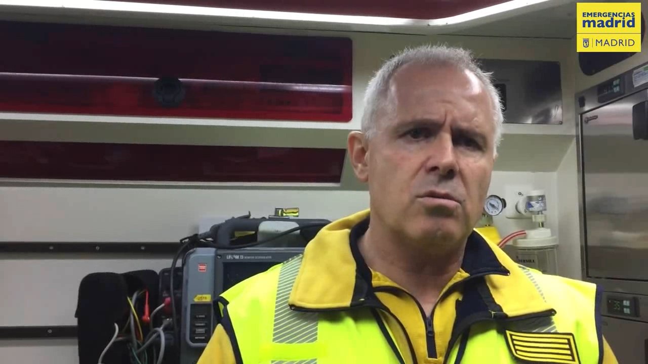 SAMUR explica la asistencia en el accidente de Sinesio Delgado