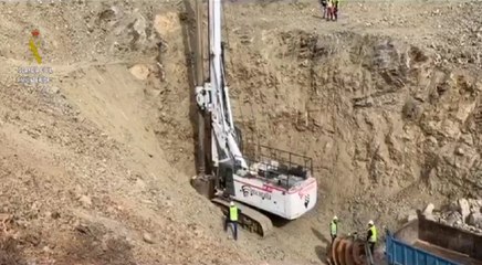 Perforan un tunel vertical para buscar a Julen