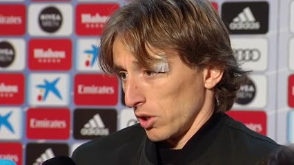 Modric: "Hemos demostrado que no se nos ha olvidado jugar"