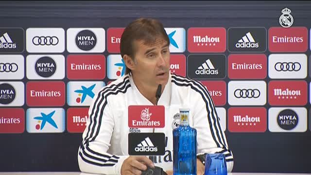 Lopetegui: En Liga estamos empatados con el primero