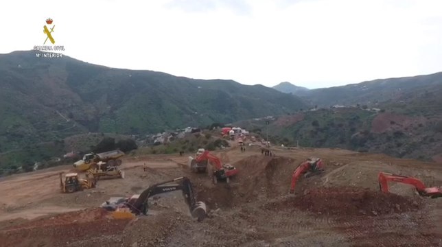 Operativo de rescate del pequeño Julen