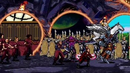 La fin d'Avengers Endgame, version jeu vidéo des années 80 !