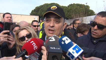 Huelga indefinida de taxis en Barcelona