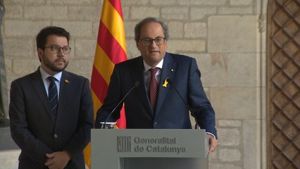 Torra y Aragonès se conjuran para fortalecer el Govern