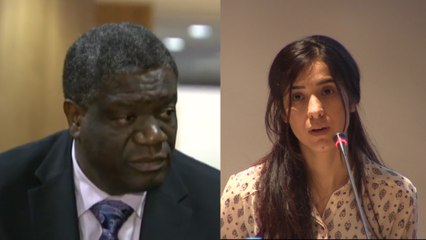 Nadia Murad y Denis Mukwege, Nobel de la Paz
