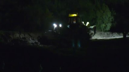 Las tareas de rescate no cesan junto al pozo