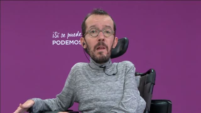 Echenique: Si fuera Errejón, dejaría el acta de diputado
