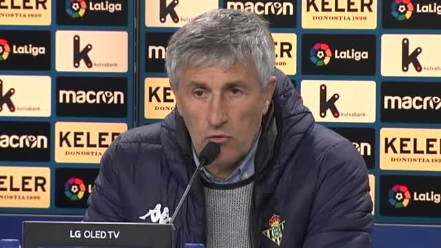 Setién sobre la expulsión de Lo Celso: Estoy indignado. Es lamentable