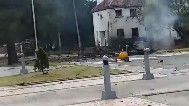 Una veintena de muertos por explosión de coche bomba en Bogotá