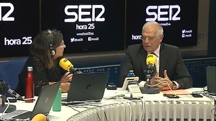 Borrell sobre Cataluña: "Este Gobierno está haciendo un esfuerzo de sangre fría para no responder a las provocaciones"